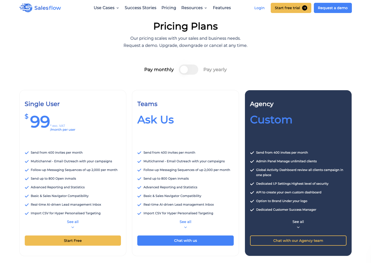 OutreachAI Pricing Plans